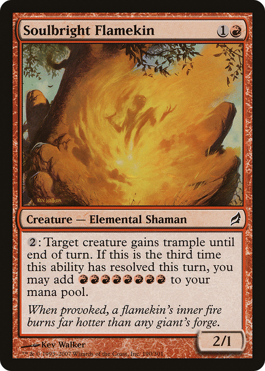 Soulbright Flamekin (LRW-190) - Lorwyn