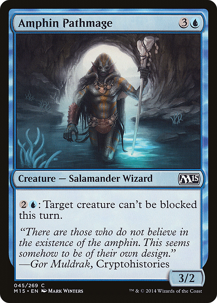 Amphin Pathmage (M15-045) - Magic 2015