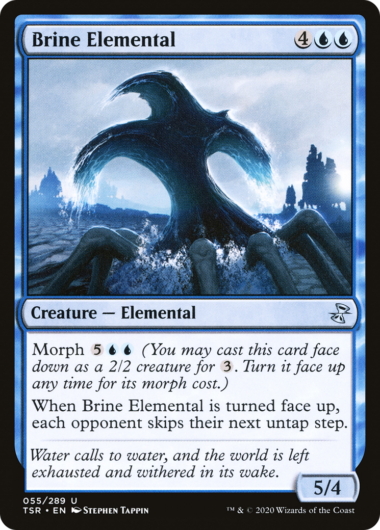 Brine Elemental (TSR-055) - Time Spiral Remastered Foil