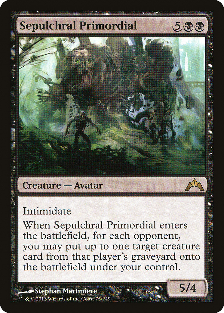 Sepulchral Primordial (GTC-075) - Gatecrash Foil