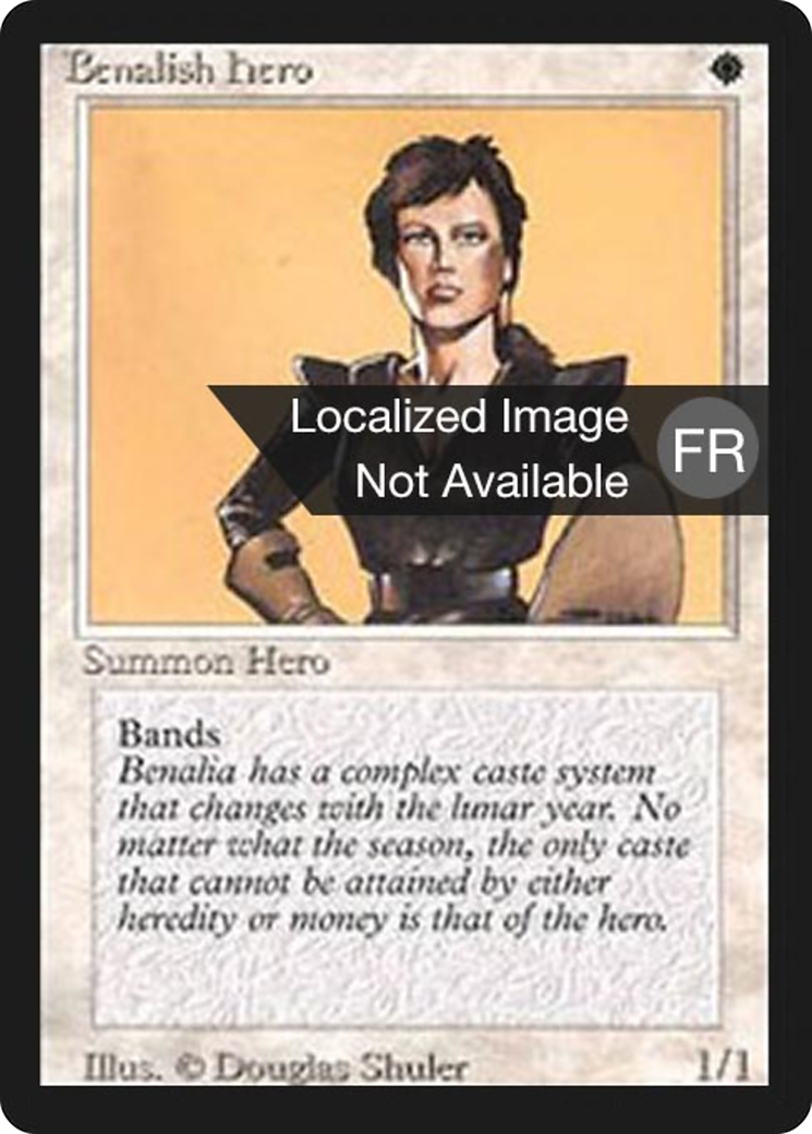 Benalish Hero (FBB-004) - Foreign Black Border