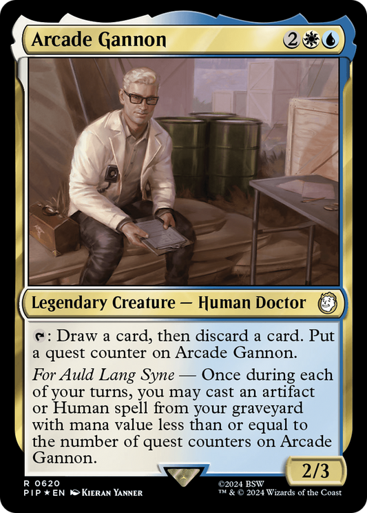 Arcade Gannon (Surge Foil) (PIP-620) - Fallout Foil
