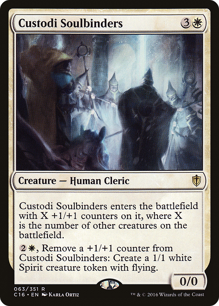 Custodi Soulbinders (C16-063) - Commander 2016