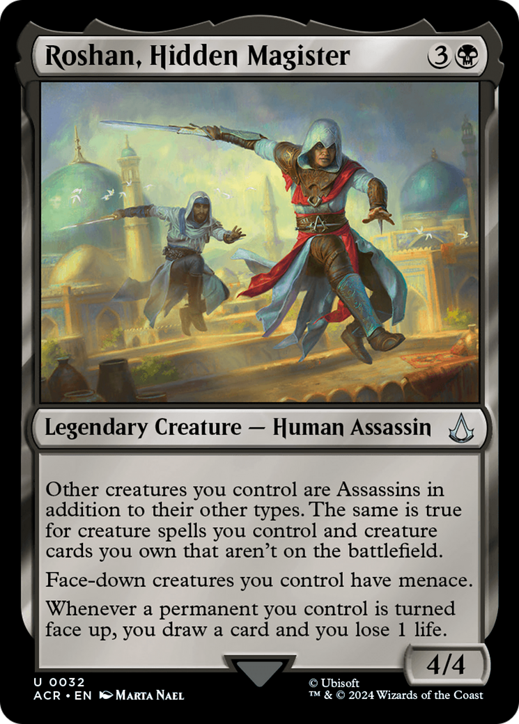 Roshan, Hidden Magister (ACR-032) - Assassin's Creed Foil