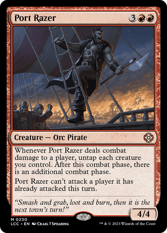 Port Razer (LCC-230) - The Lost Caverns of Ixalan Commander