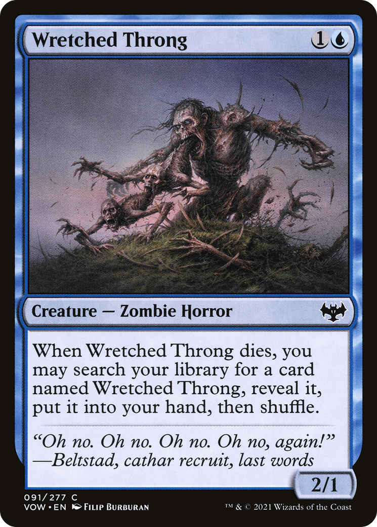 Wretched Throng (VOW-091) - Innistrad: Crimson Vow