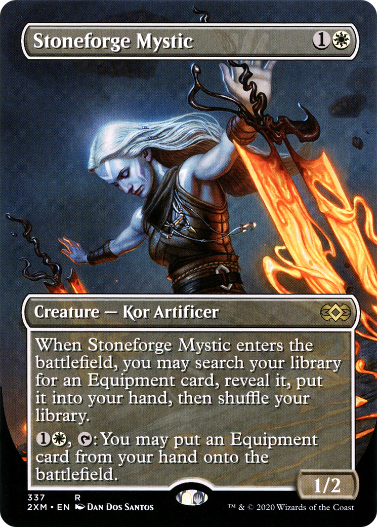Stoneforge Mystic  (Borderless)(2XM-337) - Double Masters Foil