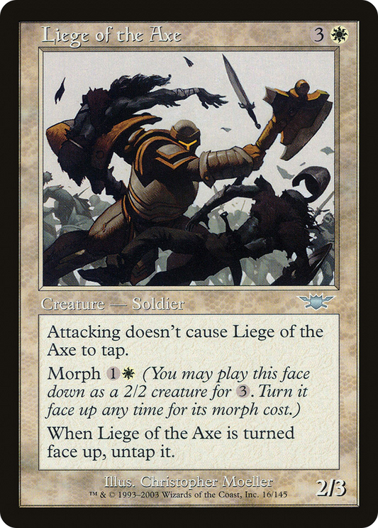 Liege of the Axe (LGN-016) - Legions