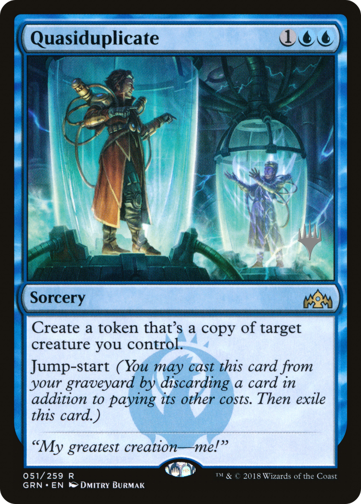 Quasiduplicate (PPTHB-51P) - Guilds of Ravnica Promos Foil (Promo Pack)