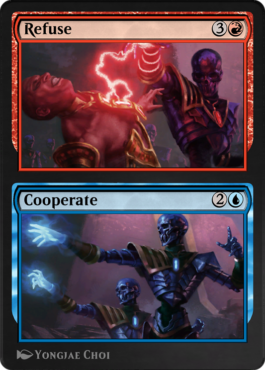 Refuse // Cooperate (AKR-255) - Amonkhet Remastered