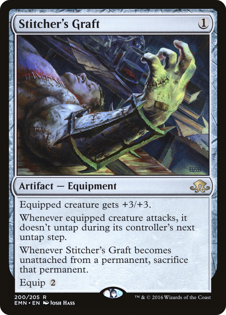 Stitcher's Graft (EMN-200) - Eldritch Moon Foil