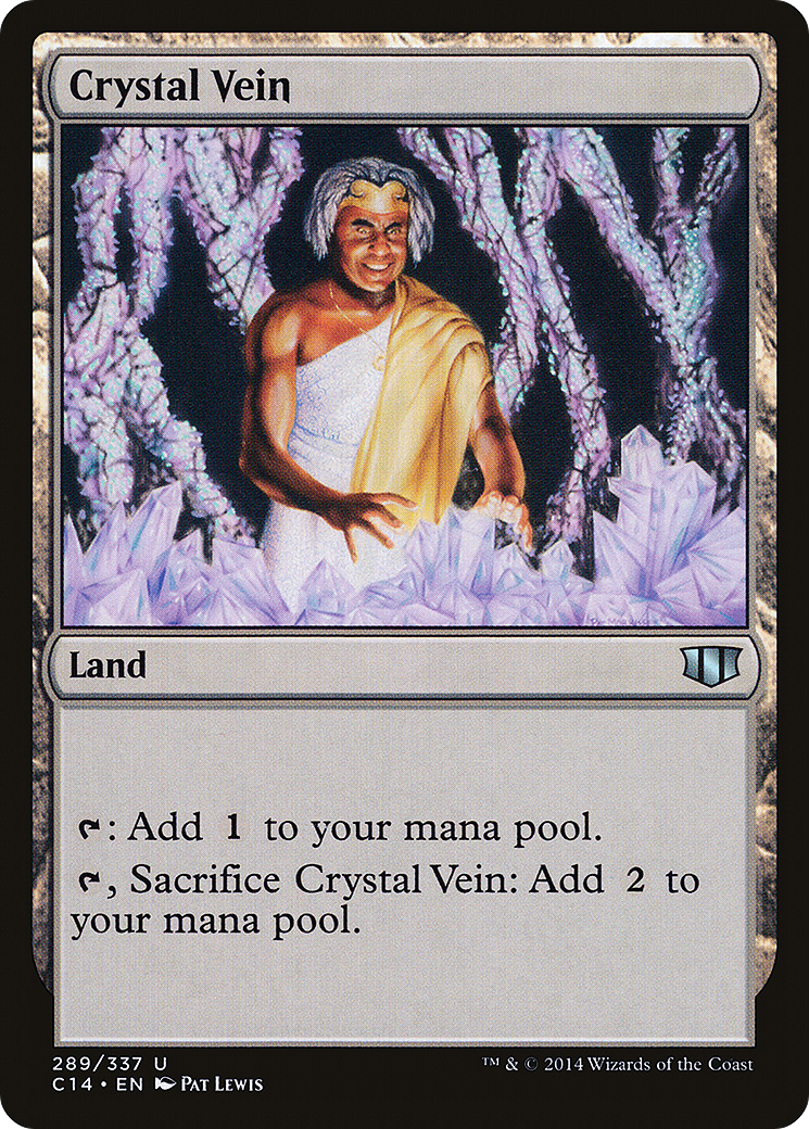 Crystal Vein (C14-289) - Commander 2014