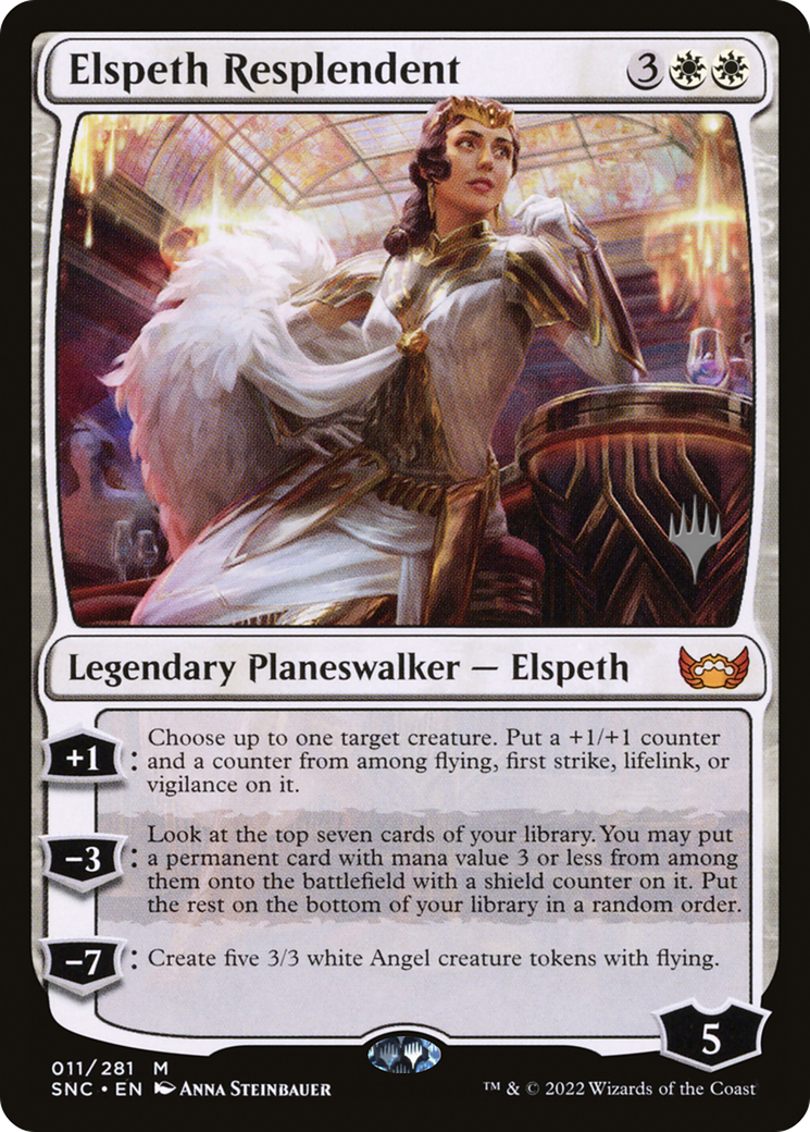 Elspeth Resplendent (PPSNC-011) - Streets of New Capenna Promos (Promo Pack)