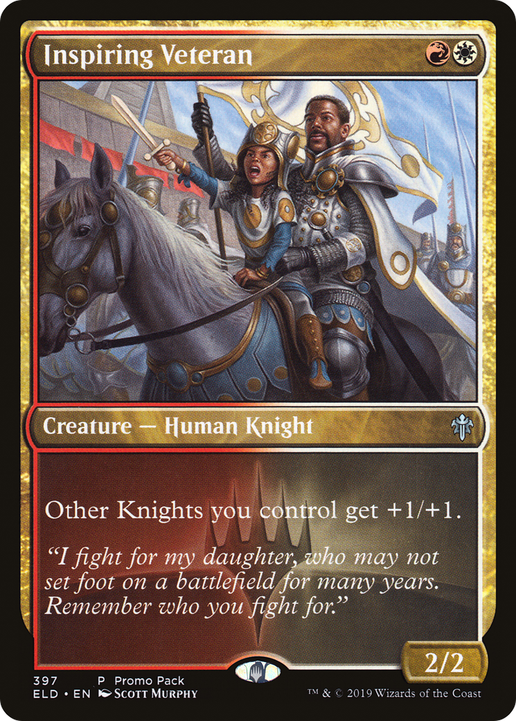 Inspiring Veteran (ELD-397) - Throne of Eldraine