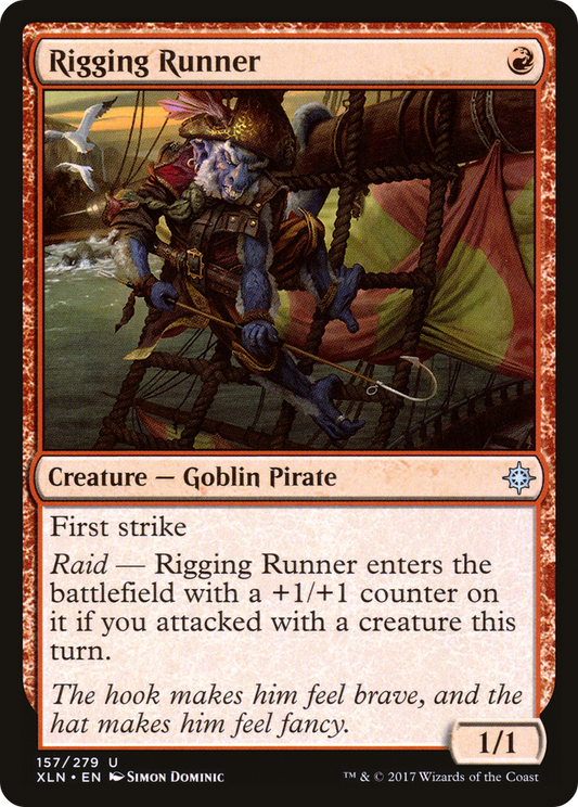 Rigging Runner (XLN-157) - Ixalan Foil