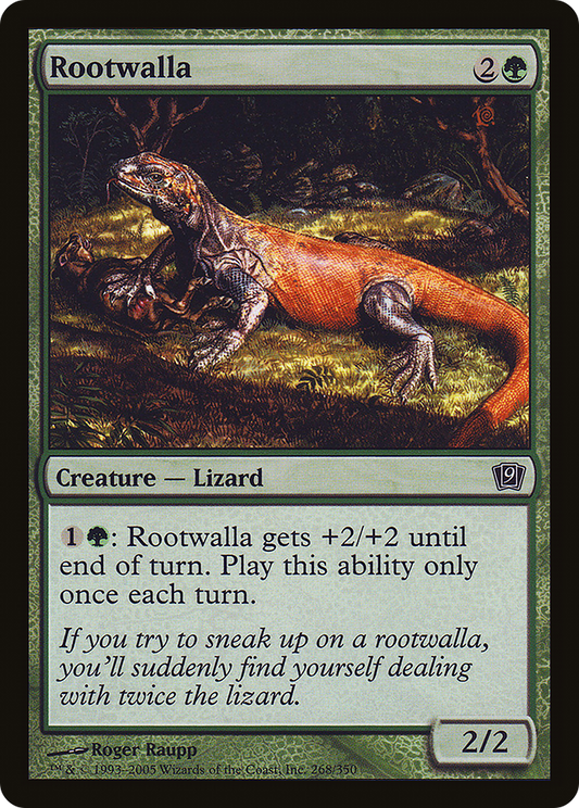 Rootwalla (9ED-268★) - Ninth Edition Foil