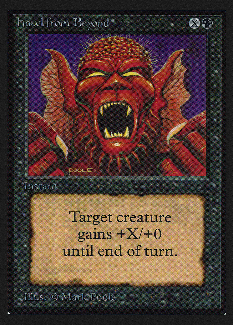 Howl from Beyond (IED-112) - Intl. Collectors' Edition