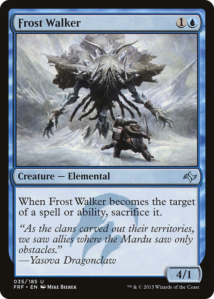 Frost Walker (FRF-035) - Fate Reforged Foil