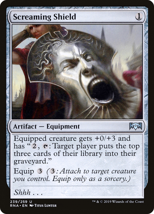 Screaming Shield (RNA-239) - Ravnica Allegiance