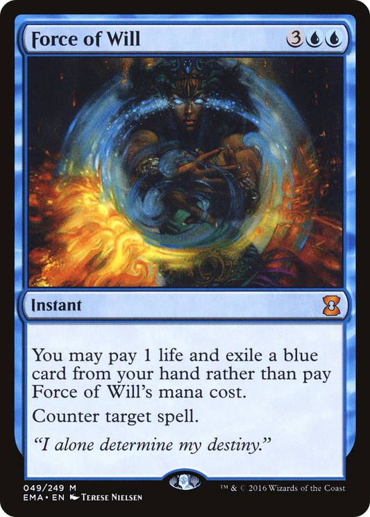 Force of Will (EMA-049) - Eternal Masters Foil