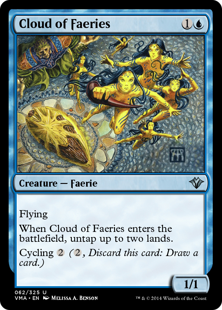 Cloud of Faeries (VMA-062) - Vintage Masters