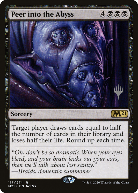 Peer into the Abyss (PM21-117P) - Core Set 2021 Promos