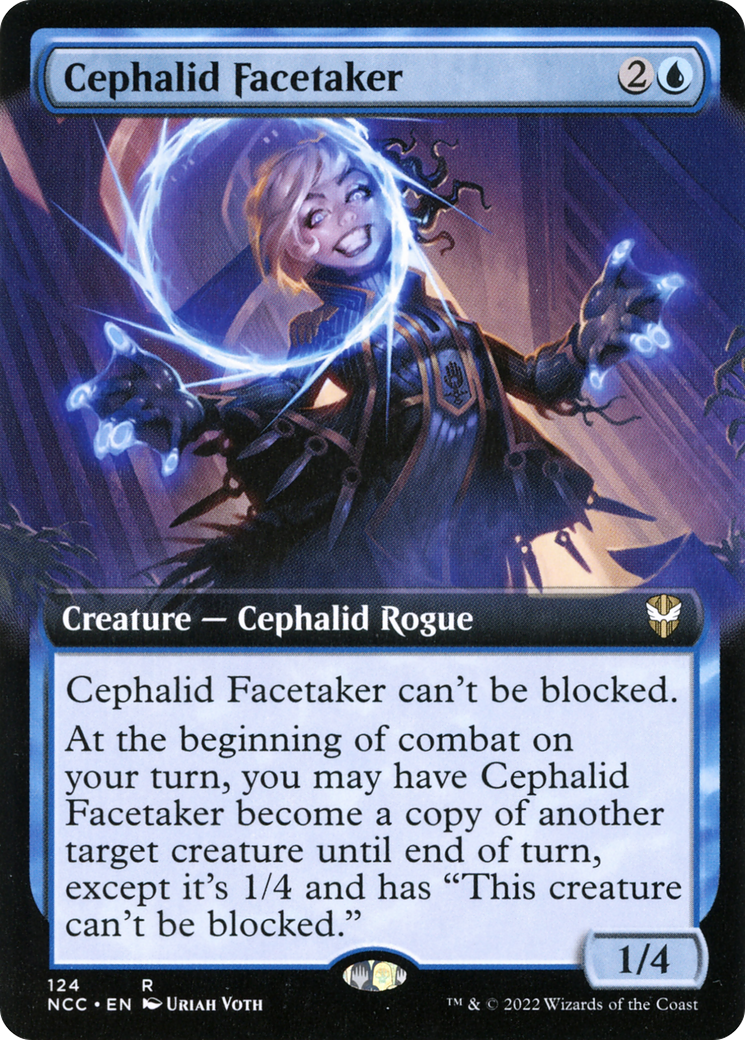 Cephalid Facetaker (NCC-124) - New Capenna Commander: (Extended Art)