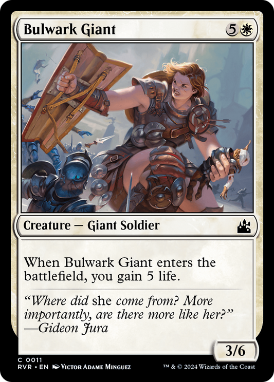 Bulwark Giant (RVR-011) - Ravnica Remastered