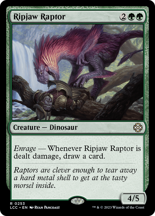 Ripjaw Raptor (LCC-253) - The Lost Caverns of Ixalan Commander