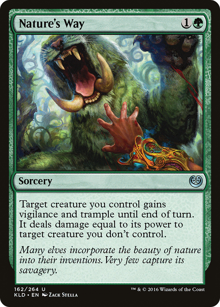 Nature's Way (KLD-162) - Kaladesh Foil