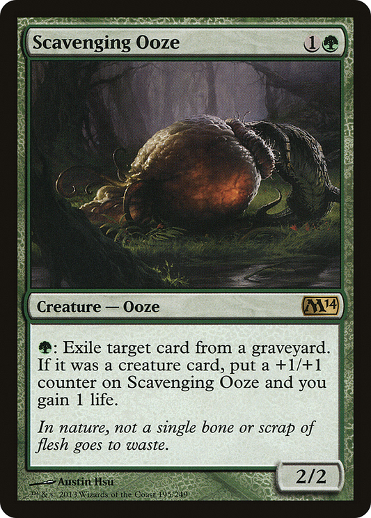 Scavenging Ooze (M14-195) - Magic 2014