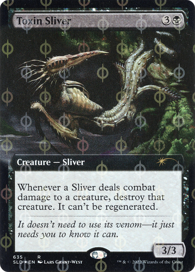 Toxin Sliver (SLD-635) - Secret Lair Drop: (Extended Art) Foil