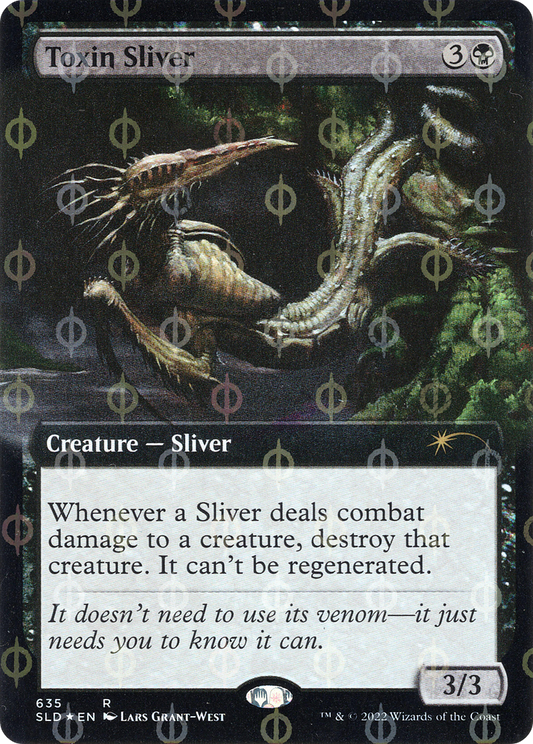 Toxin Sliver (SLD-635) - Secret Lair Drop: (Extended Art) Foil