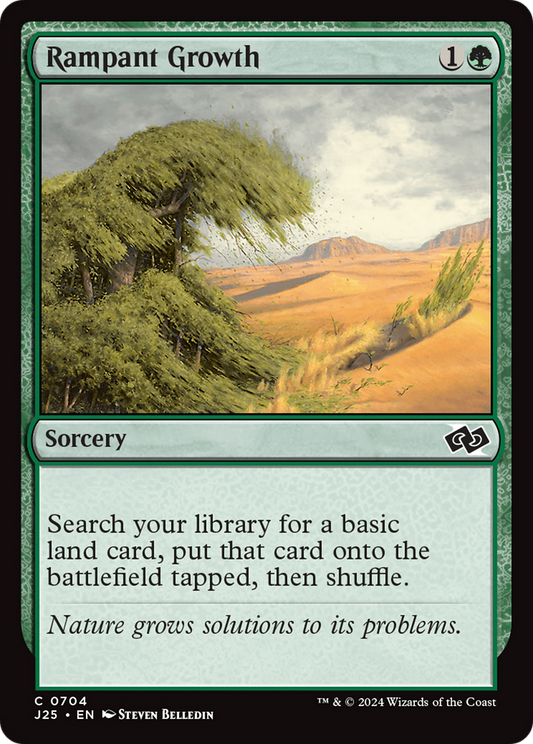 Rampant Growth (J25-704) - Foundations Jumpstart Foil