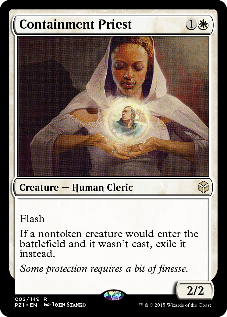 Containment Priest (PZ1-002) - Legendary Cube Prize Pack