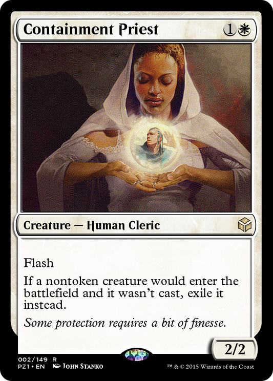 Containment Priest (PZ1-002) - Legendary Cube Prize Pack