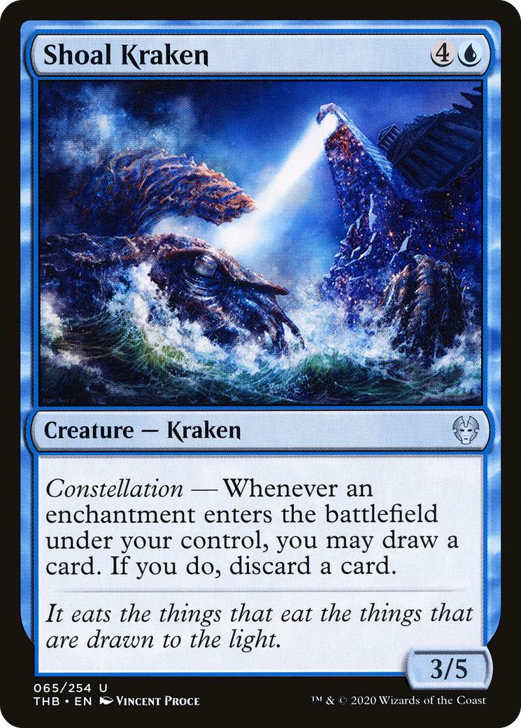 Shoal Kraken (THB-065) - Theros Beyond Death Foil