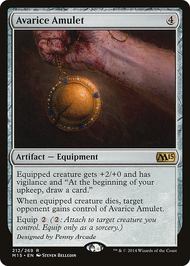 Avarice Amulet (M15-212) - Magic 2015 Foil