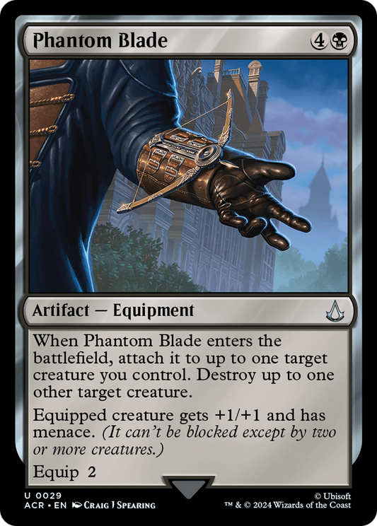 Phantom Blade (ACR-029) - Assassin's Creed Foil
