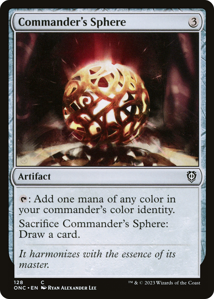 Commander's Sphere (ONC-128) - Phyrexia: All Will Be One Commander