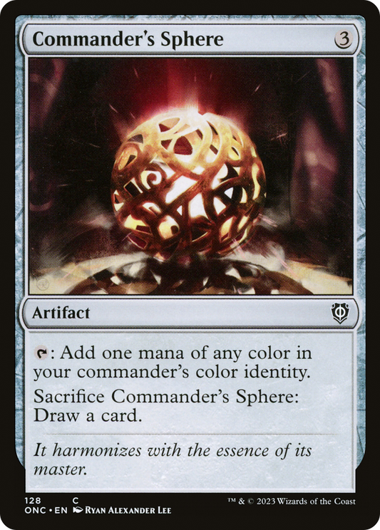 Commander's Sphere (ONC-128) - Phyrexia: All Will Be One Commander