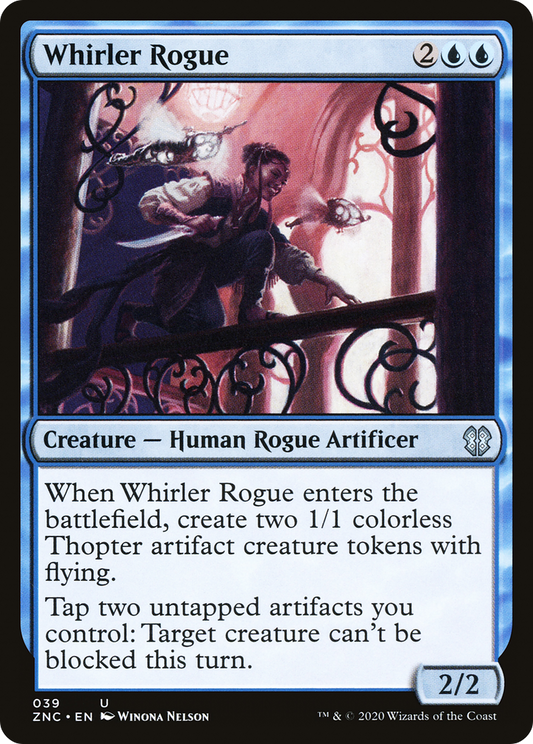 Whirler Rogue (ZNC-039) - Zendikar Rising Commander