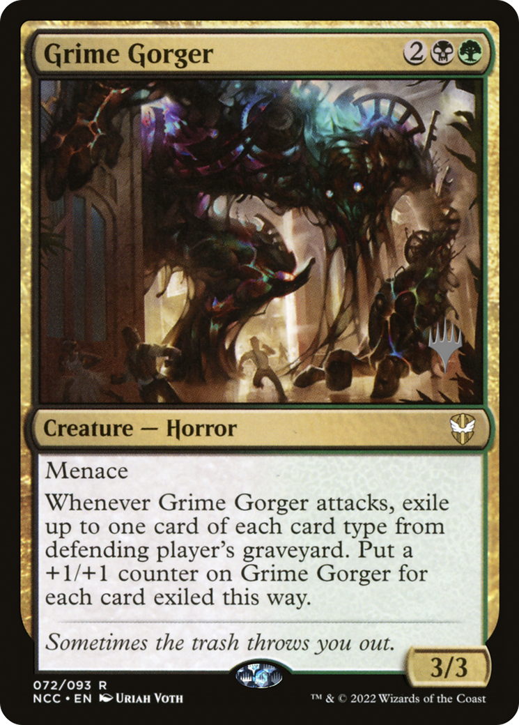 Grime Gorger (PNCC-72P) - New Capenna Commander Promos Foil