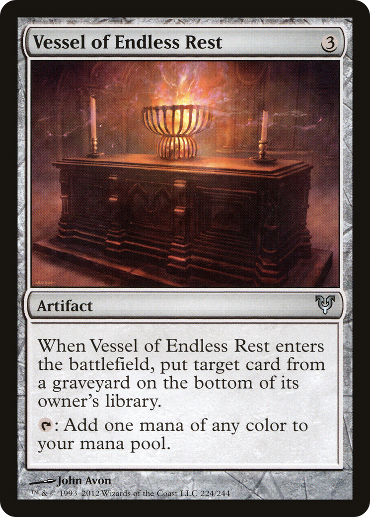 Vessel of Endless Rest (AVR-224) - Avacyn Restored