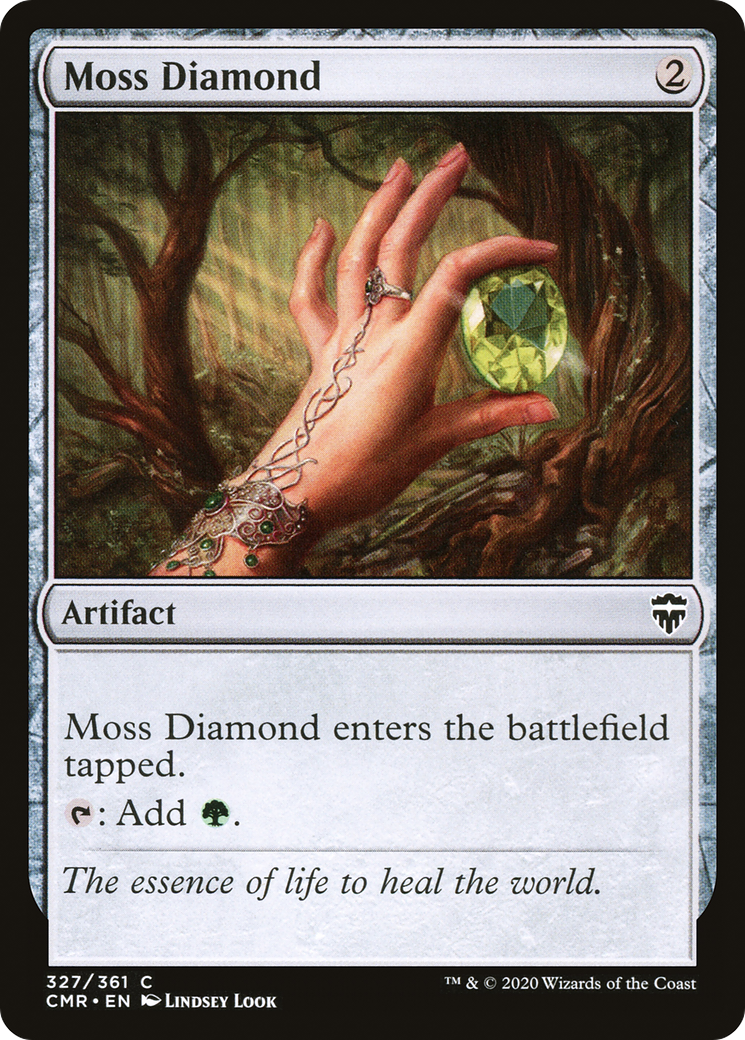 Moss Diamond (CMR-327) - Commander Legends Foil