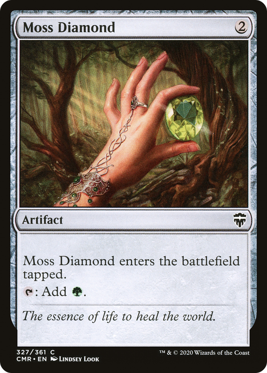 Moss Diamond (CMR-327) - Commander Legends Foil