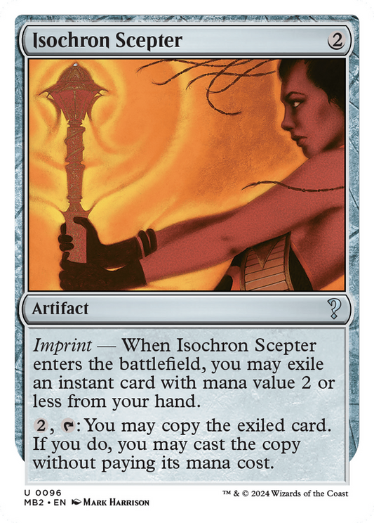 Isochron Scepter  (MB2-096) - Mystery Booster 2