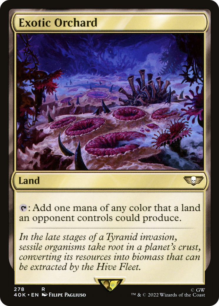 Exotic Orchard (40K-278) - Warhammer 40,000 Commander