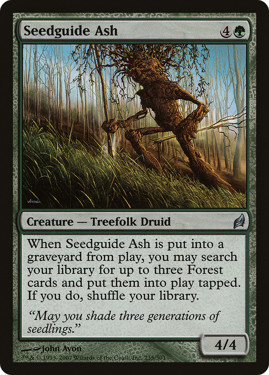 Seedguide Ash (LRW-235) - Lorwyn Foil