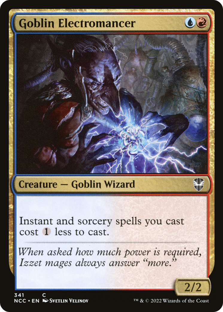 Goblin Electromancer (NCC-341) - New Capenna Commander